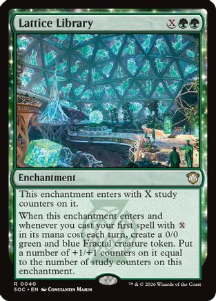 Lattice Library [Secrets of Strixhaven Commander]