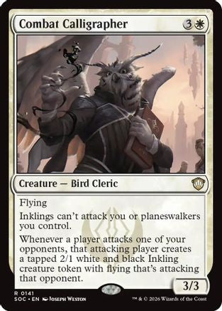Combat Calligrapher [Secrets of Strixhaven Commander]