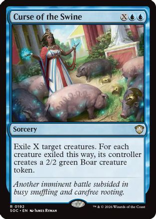 Curse of the Swine [Secrets of Strixhaven Commander]