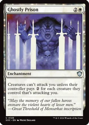 Ghostly Prison [Secrets of Strixhaven Commander]