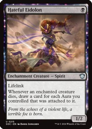 Hateful Eidolon [Secrets of Strixhaven Commander]