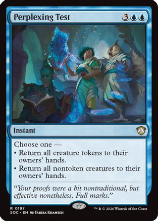 Perplexing Test [Secrets of Strixhaven Commander]