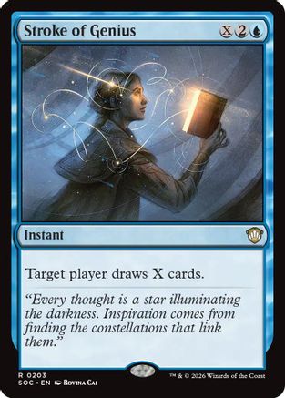 Stroke of Genius [Secrets of Strixhaven Commander]
