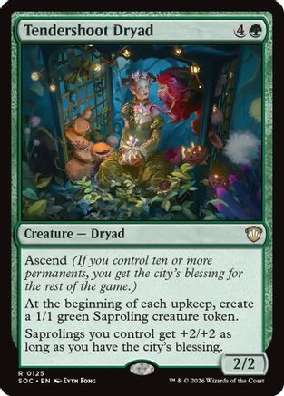 Tendershoot Dryad [Secrets of Strixhaven Commander]