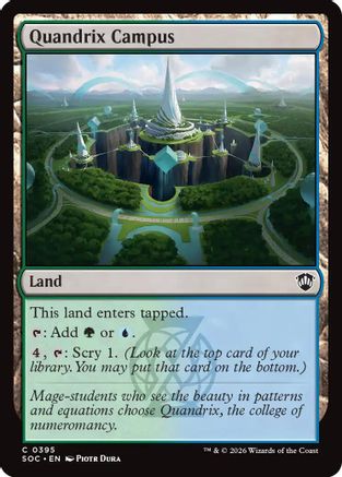 Quandrix Campus [Secrets of Strixhaven Commander]