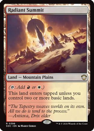 Radiant Summit [Secrets of Strixhaven Commander]