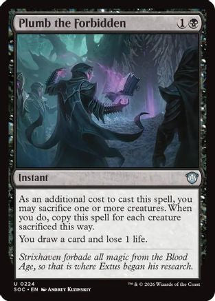 Plumb the Forbidden [Secrets of Strixhaven Commander]