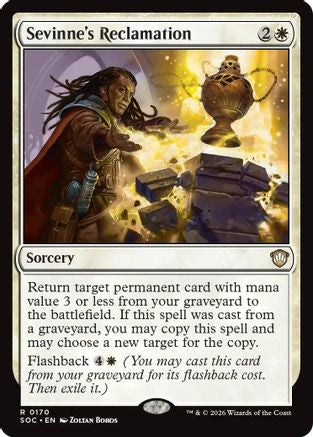 Sevinne's Reclamation [Secrets of Strixhaven Commander]