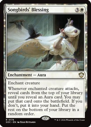 Songbirds' Blessing [Secrets of Strixhaven Commander]