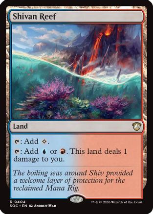 Shivan Reef [Secrets of Strixhaven Commander]