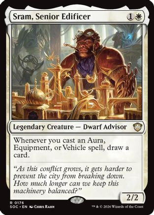 Sram, Senior Edificer [Secrets of Strixhaven Commander]