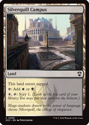 Silverquill Campus [Secrets of Strixhaven Commander]