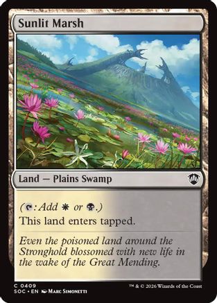 Sunlit Marsh [Secrets of Strixhaven Commander]