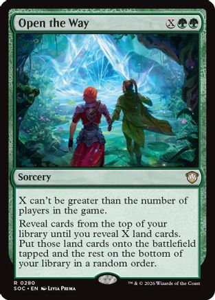 Open the Way [Secrets of Strixhaven Commander]