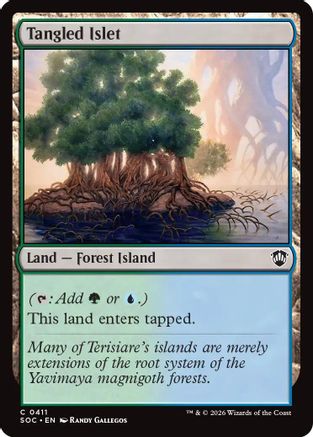 Tangled Islet [Secrets of Strixhaven Commander]