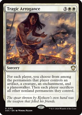 Tragic Arrogance [Secrets of Strixhaven Commander]