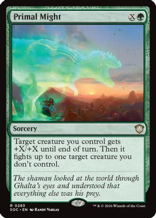 Primal Might [Secrets of Strixhaven Commander]