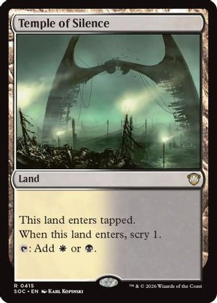 Temple of Silence [Secrets of Strixhaven Commander]
