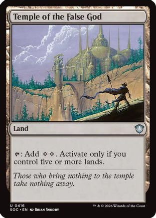Temple of the False God [Secrets of Strixhaven Commander]