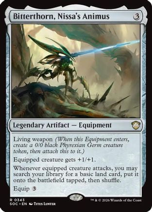 Bitterthorn, Nissa's Animus [Secrets of Strixhaven Commander]