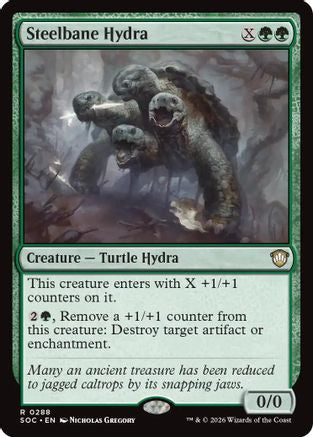 Steelbane Hydra [Secrets of Strixhaven Commander]