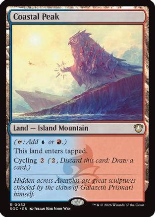 Coastal Peak [Secrets of Strixhaven Commander]