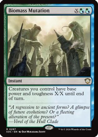 Biomass Mutation [Secrets of Strixhaven Commander]