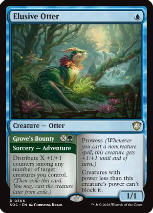 Elusive Otter [Secrets of Strixhaven Commander]