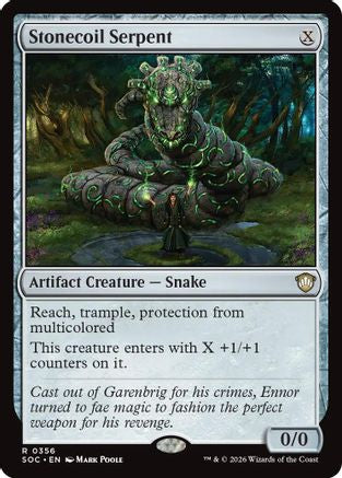 Stonecoil Serpent [Secrets of Strixhaven Commander]