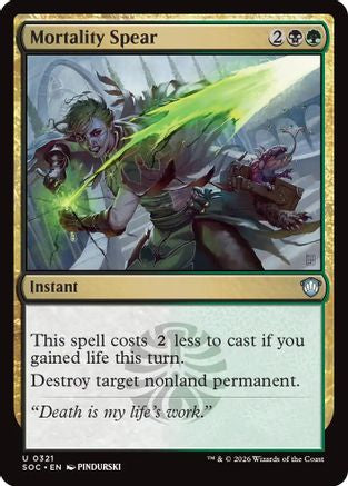 Mortality Spear [Secrets of Strixhaven Commander]