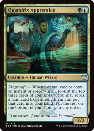 Quandrix Apprentice [Secrets of Strixhaven Commander]