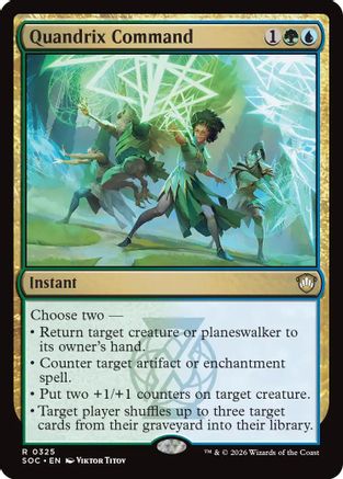 Quandrix Command [Secrets of Strixhaven Commander]