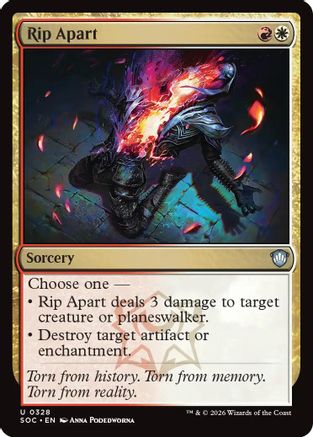 Rip Apart [Secrets of Strixhaven Commander]