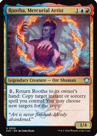 Rootha, Mercurial Artist [Secrets of Strixhaven Commander]