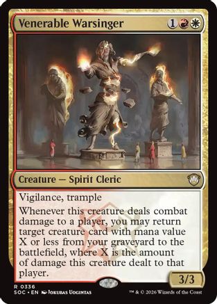Venerable Warsinger [Secrets of Strixhaven Commander]
