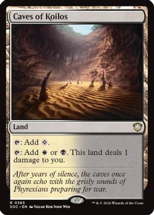 Caves of Koilos [Secrets of Strixhaven Commander]