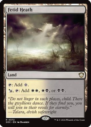 Fetid Heath [Secrets of Strixhaven Commander]