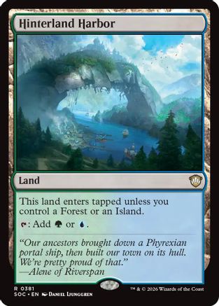 Hinterland Harbor [Secrets of Strixhaven Commander]