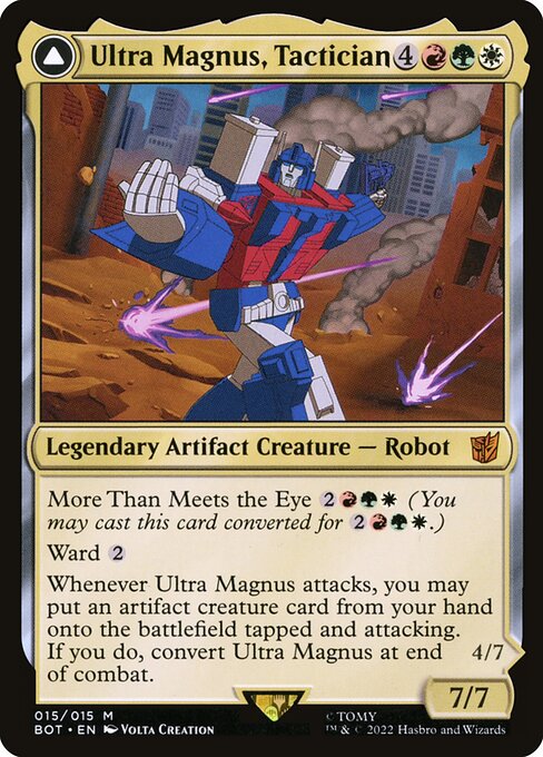 Ultra Magnus, Tactician // Ultra Magnus, Armored Carrier (BOT 15) [Transformers]