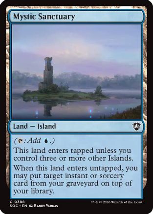 Mystic Sanctuary [Secrets of Strixhaven Commander]