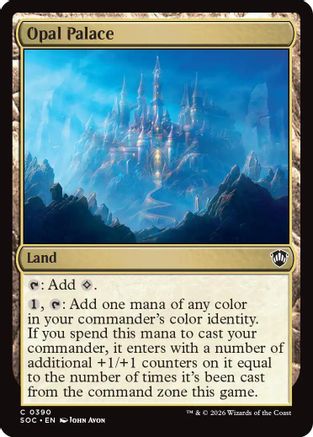 Opal Palace [Secrets of Strixhaven Commander]
