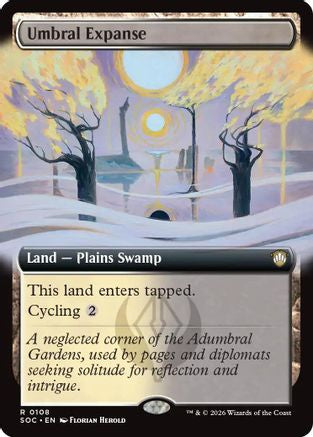 Umbral Expanse (Extended Art) [Secrets of Strixhaven Commander]