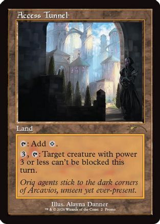 Access Tunnel (Retro Frame) [Wizards Play Network 2026]