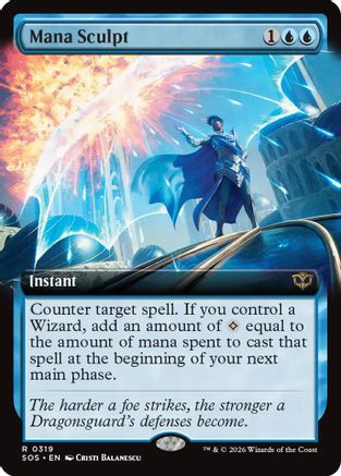 Mana Sculpt (Extended Art) [Secrets of Strixhaven]