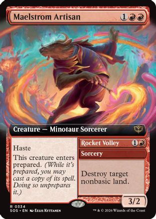 Maelstrom Artisan (Extended Art) [Secrets of Strixhaven]