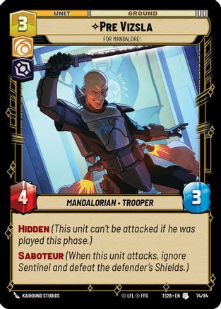 Pre Vizsla - For Mandalore! (74/84) - Twin Suns