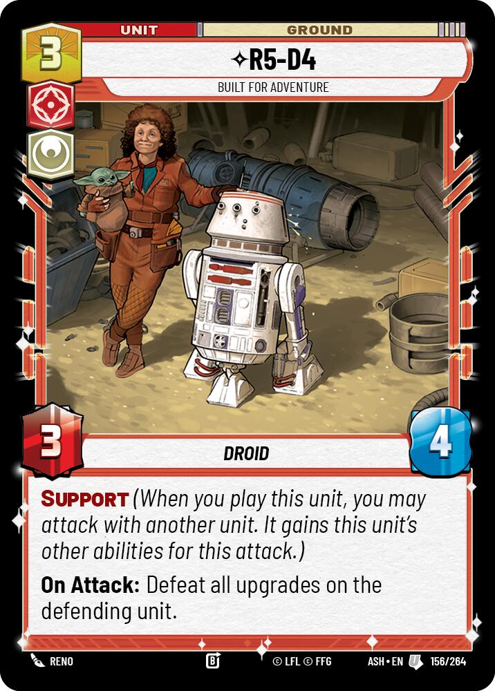 R5-D4 - Built for Adventure (156/264) (156/264) [Ashes of the Empire]