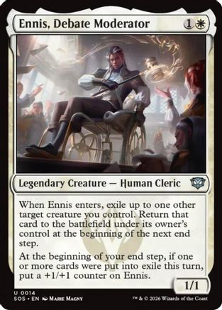 Ennis, Debate Moderator [Secrets of Strixhaven]
