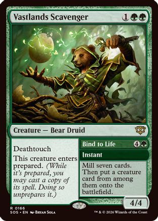 Vastlands Scavenger (SOS-166) - Secrets of Strixhaven Foil