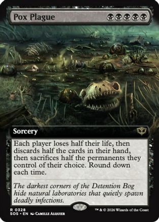 Pox Plague (Extended Art) [Secrets of Strixhaven]
